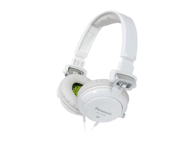 Panasonic White RP-DJS400-W 3.5mm Connector Circumaural DJ Street Style Monitor Headphone (White)