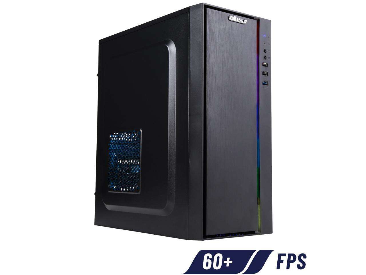 ABS Rogue SE - Ryzen 5 2600 - GeForce GTX 1650 Super - 8GB DDR4 - 512GB SSD - Gaming Desktop PC